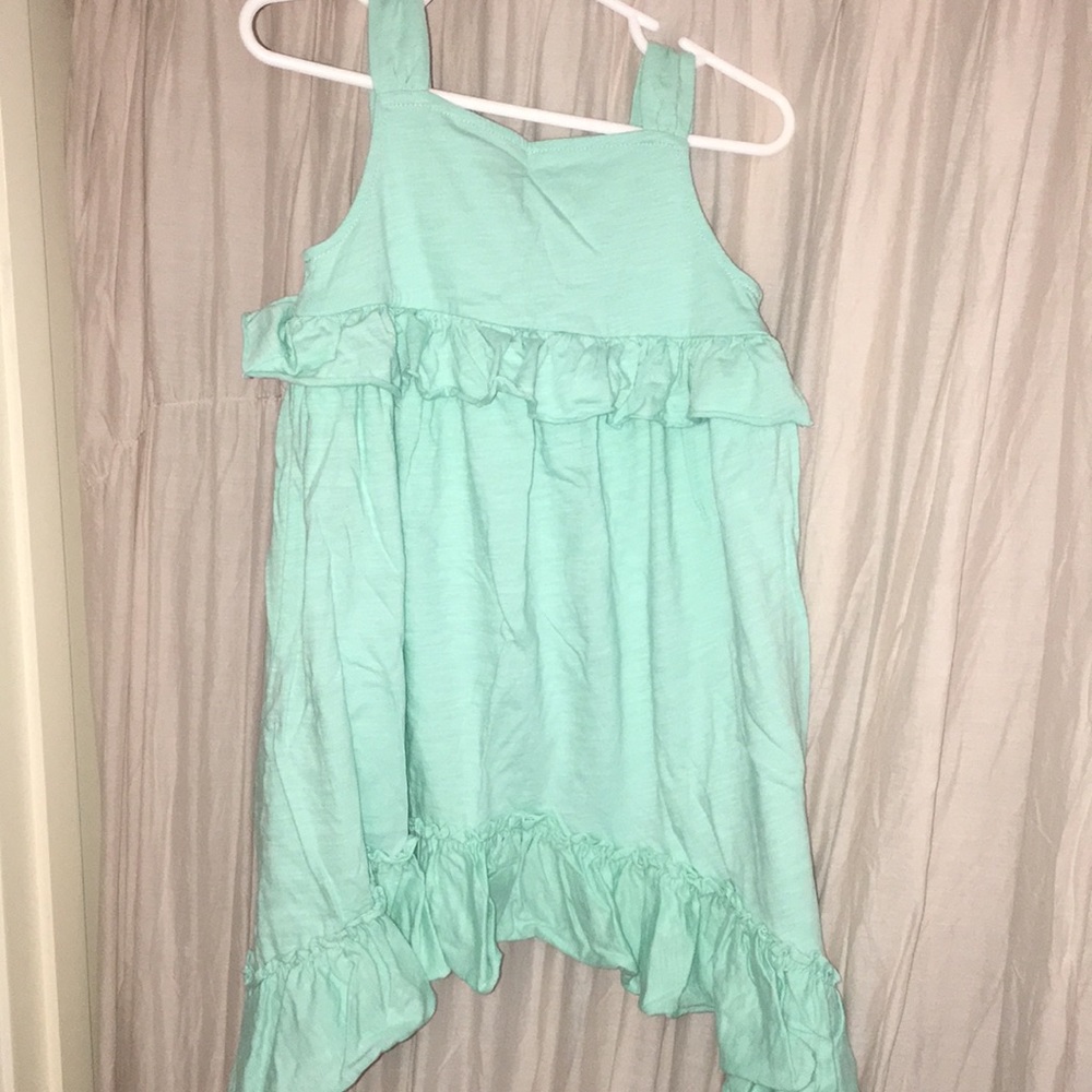 Crewcuts Mint Green Ruffle Sundress for Girls